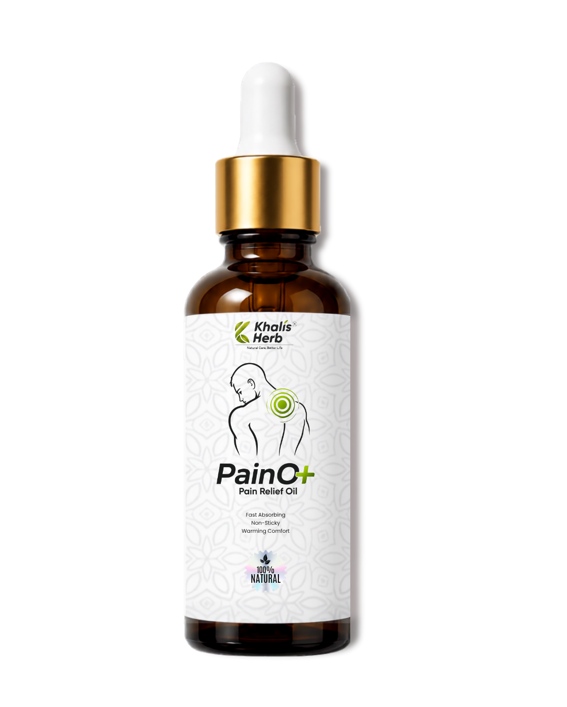 Khalis Herb PainO+ bottle