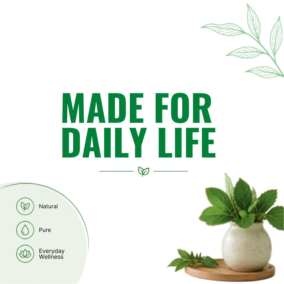 Made for Daily Life - fast-absorbing, non-sticky oils that fit comfortably into a regular care routine.